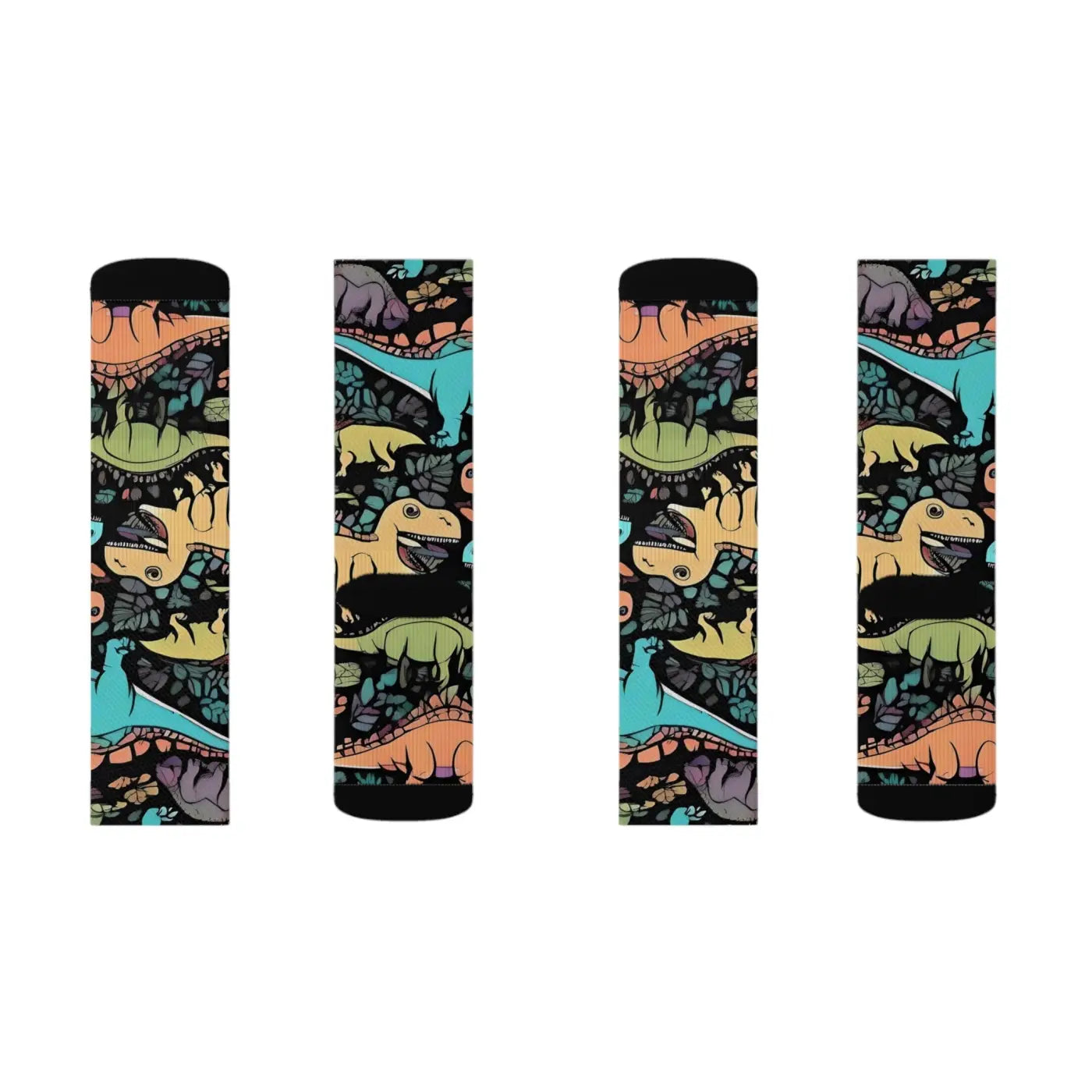 Dinosaur Socks – Sublimation Eco-friendly - Dipaliz