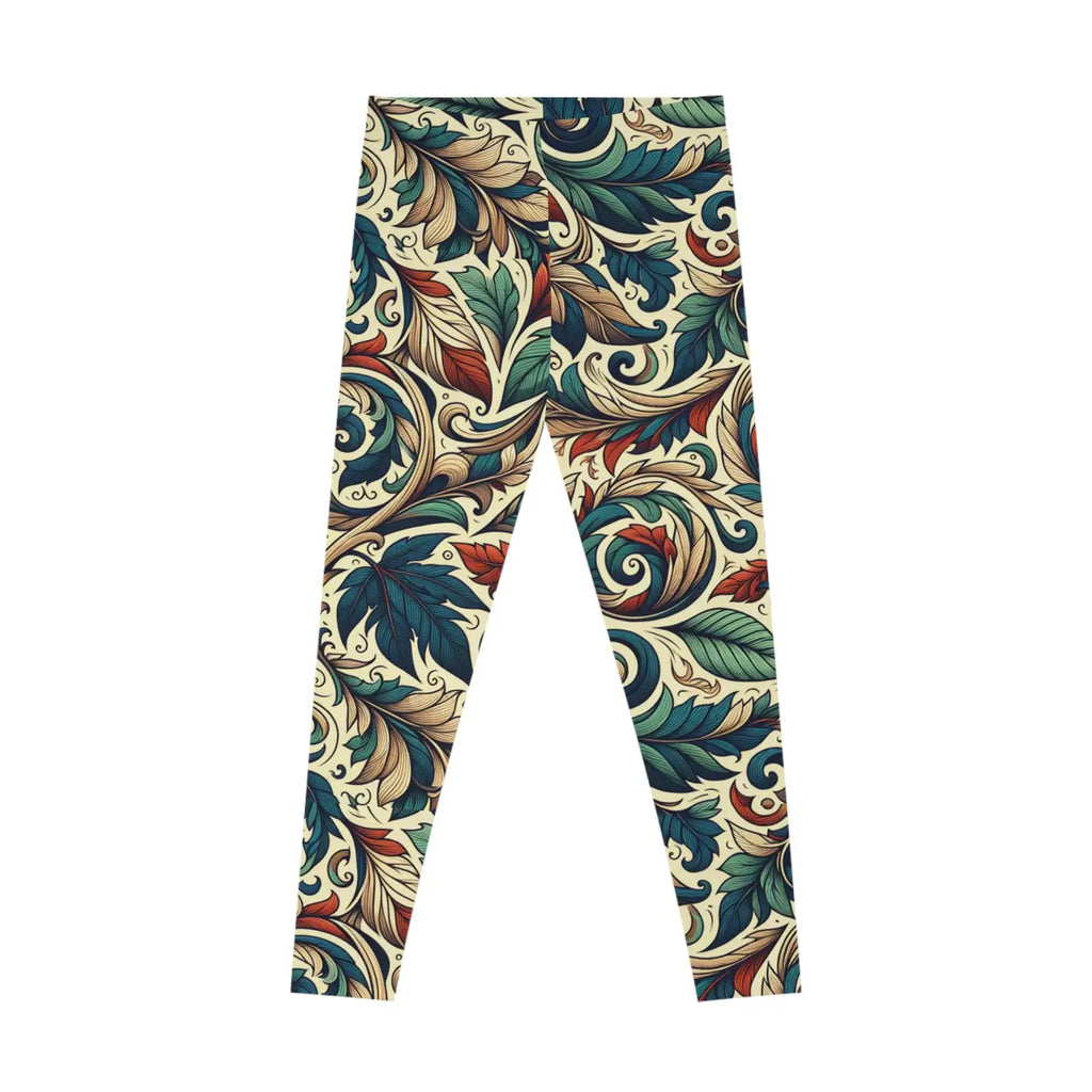 Fall Leaves Spandex Leggings – Eco Friendly - Dipaliz