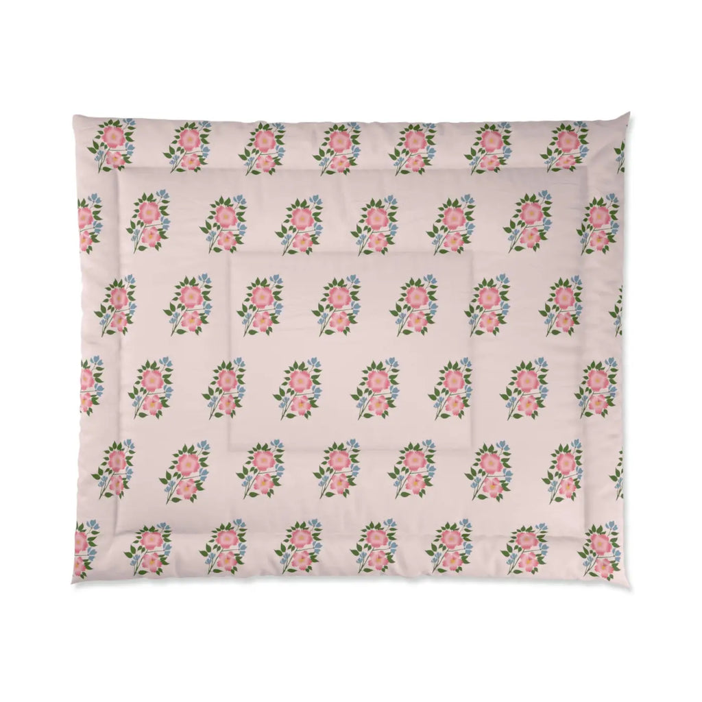 Floral Pattern Comforter – Eco-friendly Gift - Dipaliz