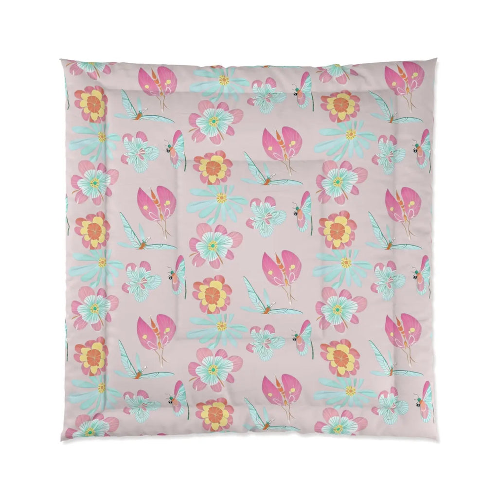 Floral Print Comforter – Eco-friendly Gift - Dipaliz