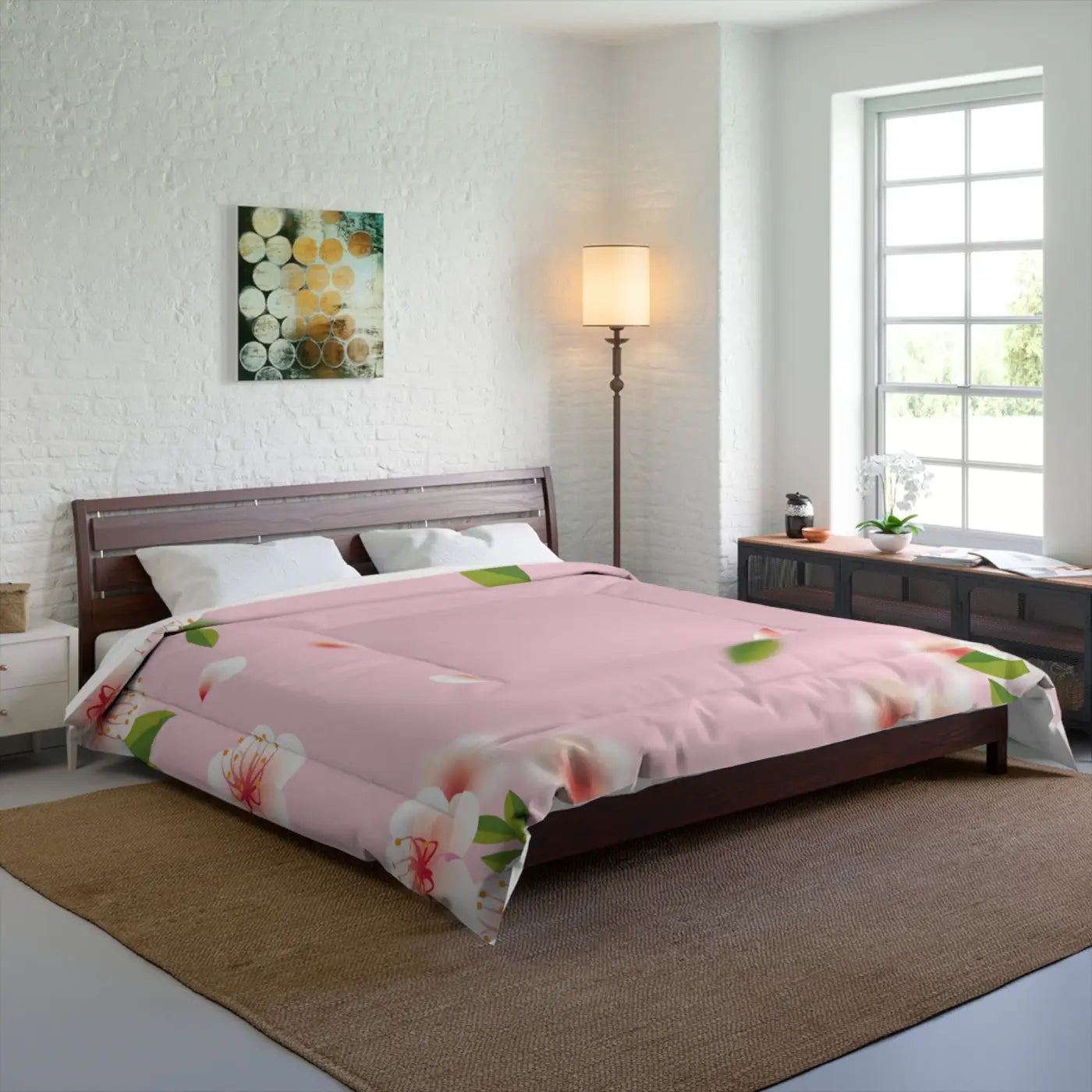 Floral Print Comforter – Eco-friendly Gift - Dipaliz