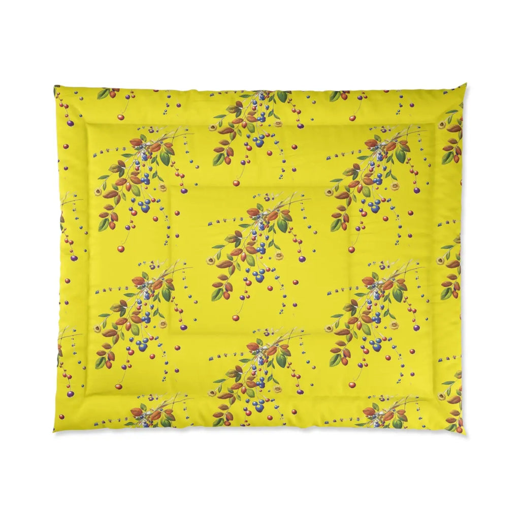 Floral Print Comforter – Eco-friendly Cotton - Dipaliz
