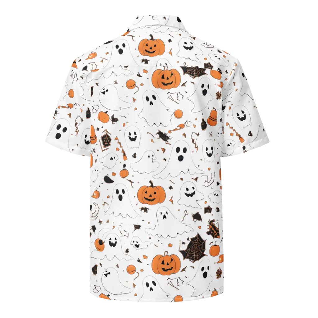 Unisex Button Shirt – Eco Friendly Halloween - Dipaliz