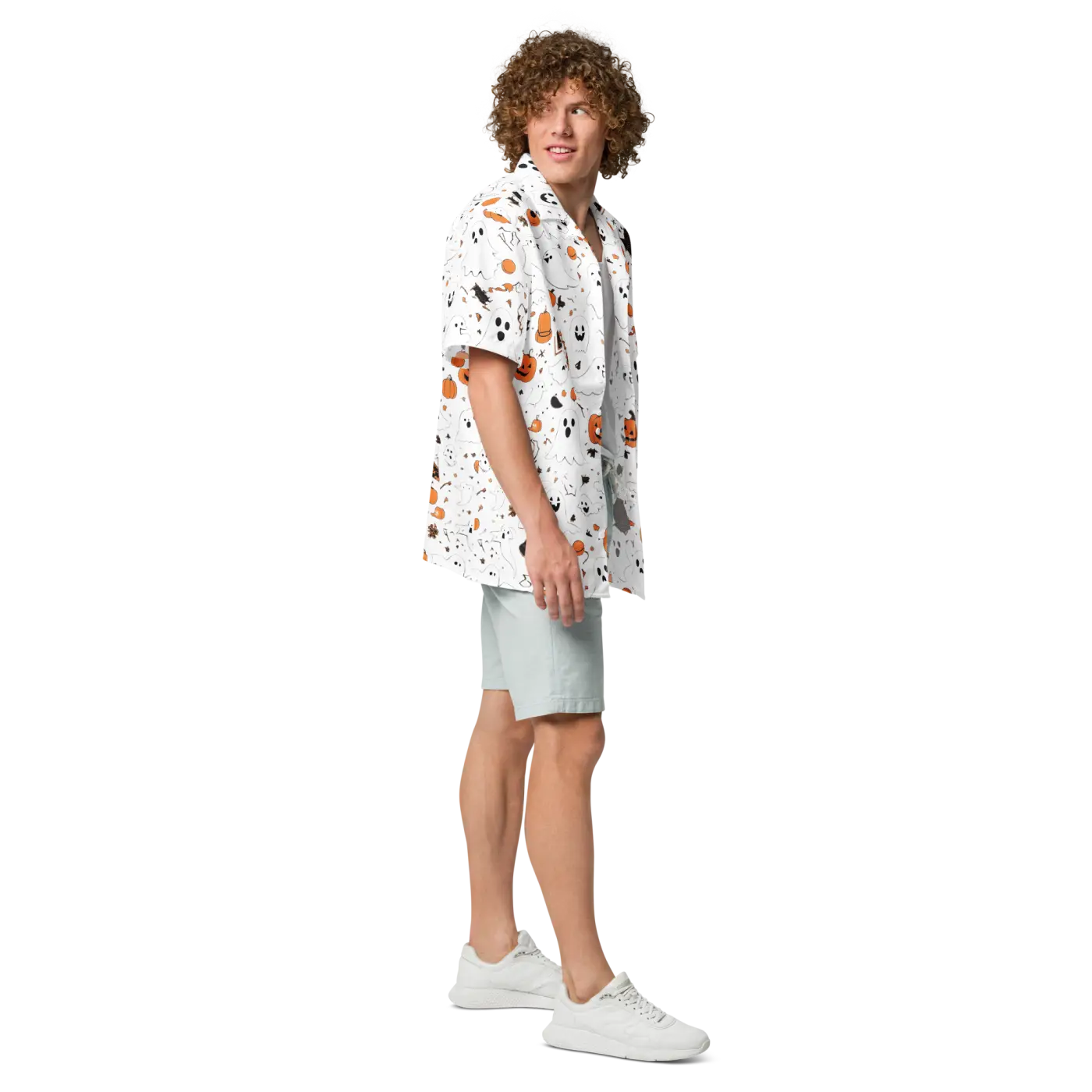 Unisex Button Shirt – Eco Friendly Halloween - Dipaliz