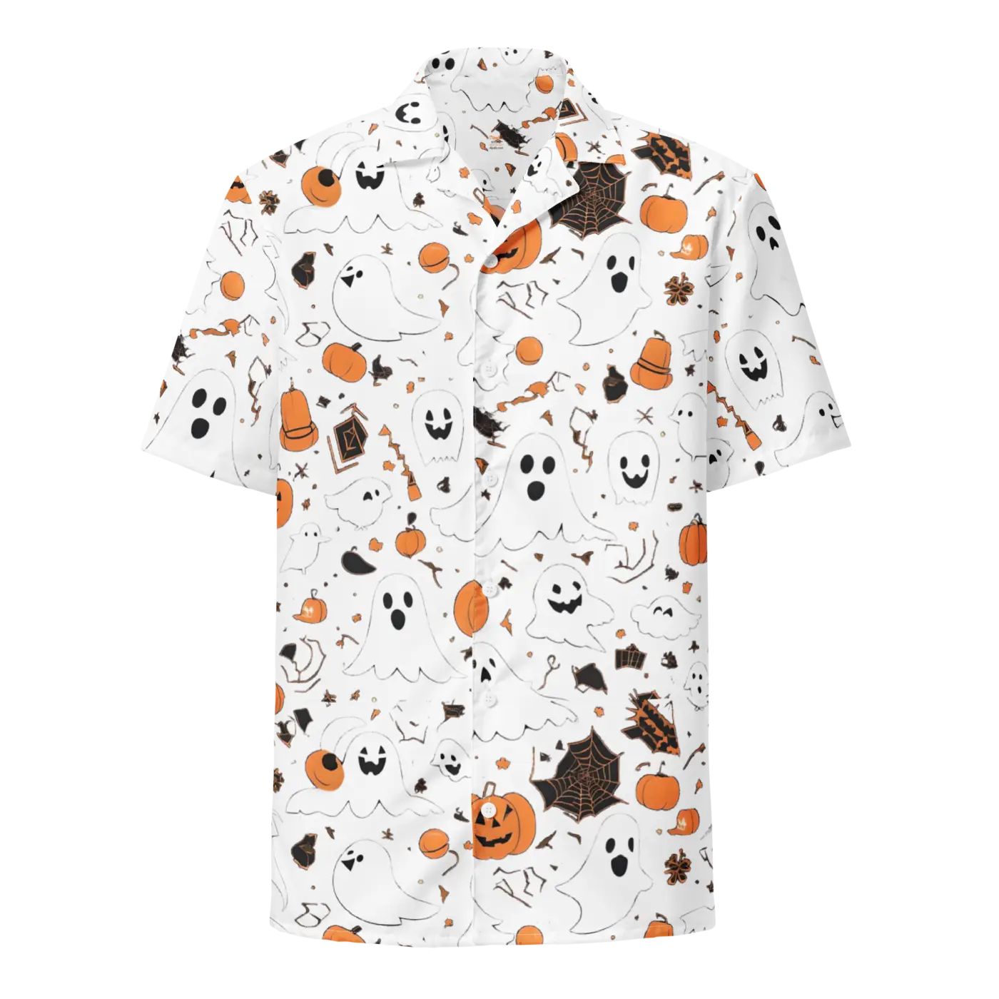 Unisex Button Shirt – Eco Friendly Halloween - Dipaliz