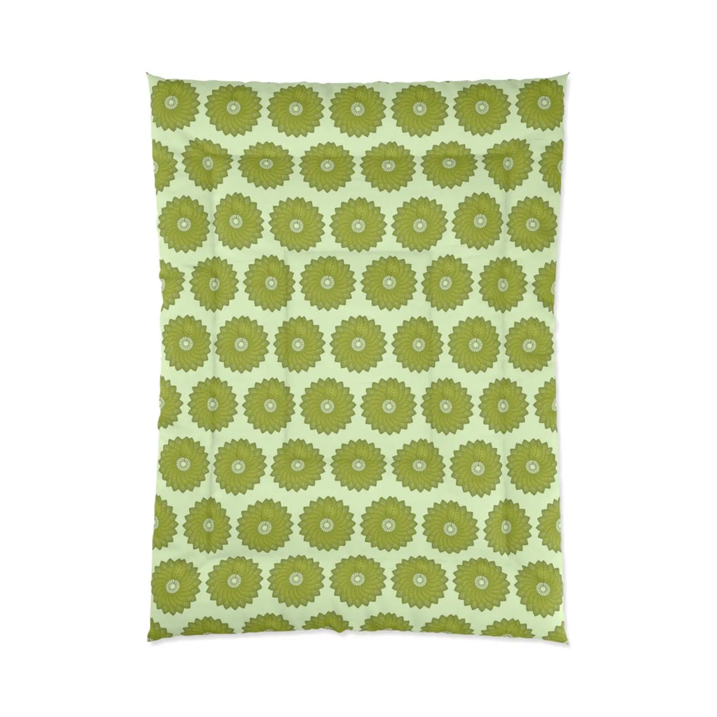 Green Leaves Comforter – Eco Friendly Bedding - Dipaliz