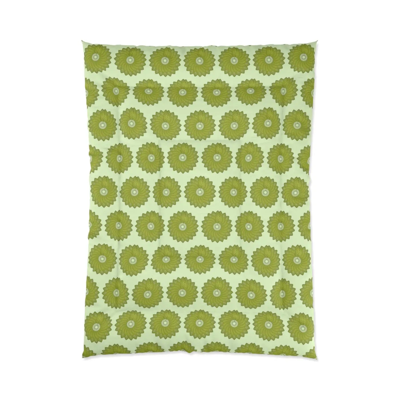 Green Leaves Comforter – Eco Friendly Bedding - Dipaliz