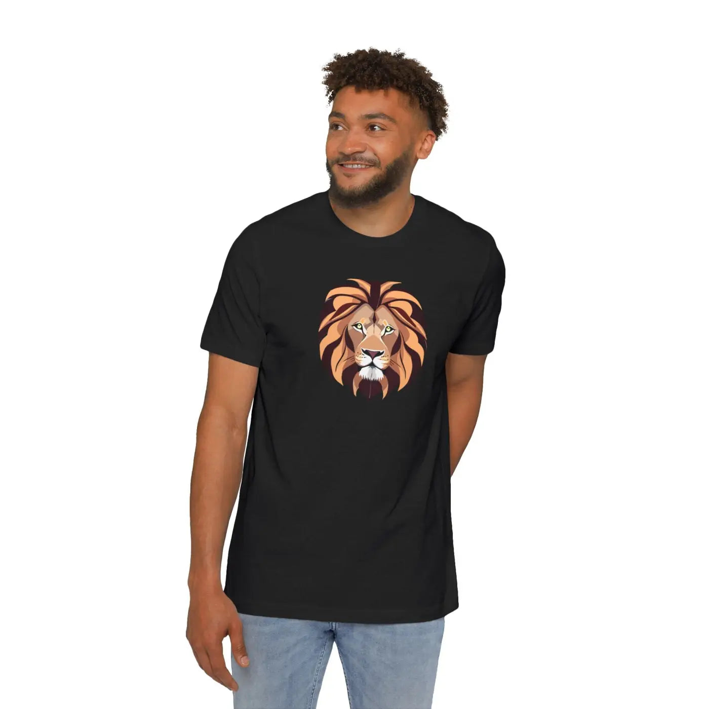 Deluxe Lion Tee – Soft Eco-friendly Cotton - Dipaliz