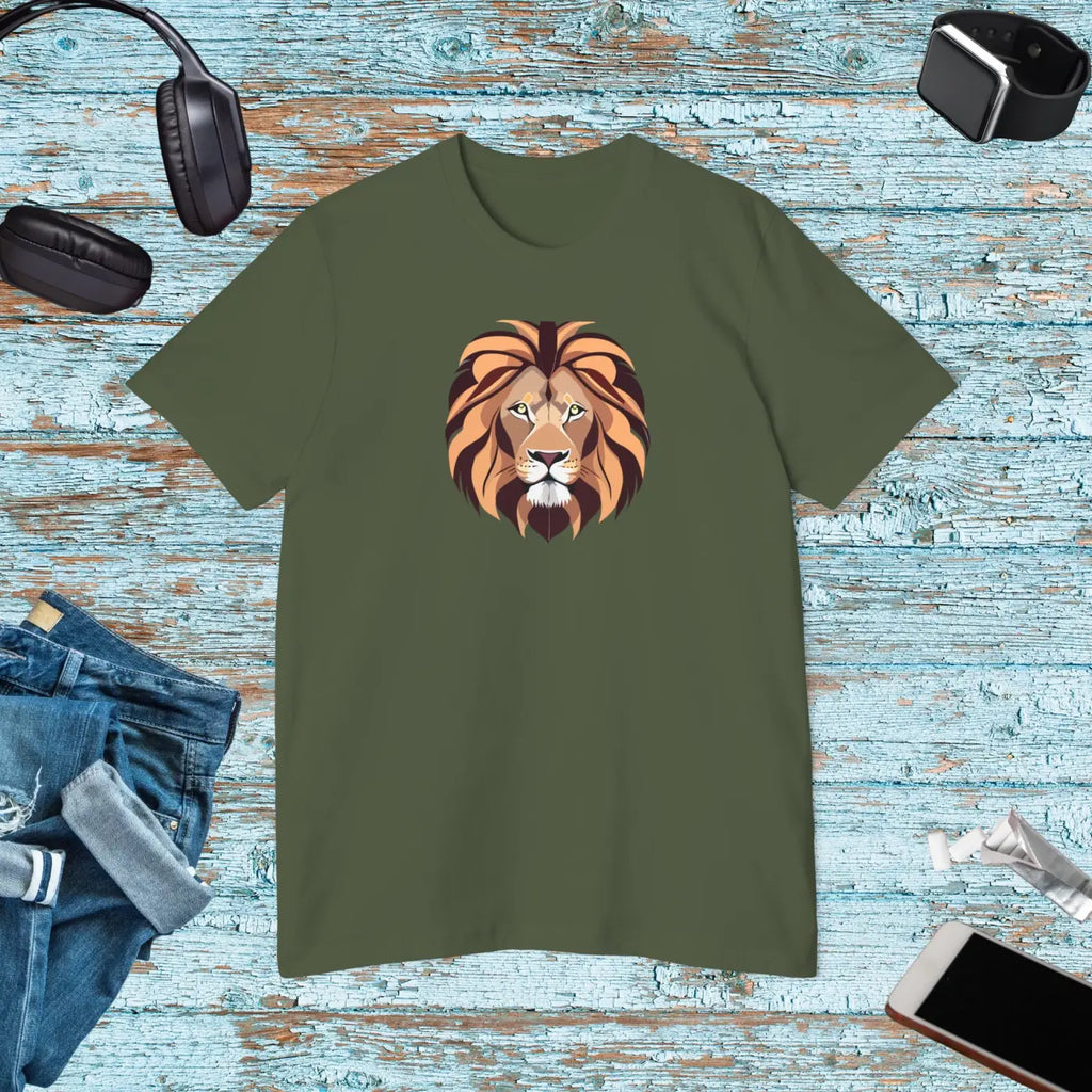 Deluxe Lion Tee – Soft Eco-friendly Cotton - Dipaliz