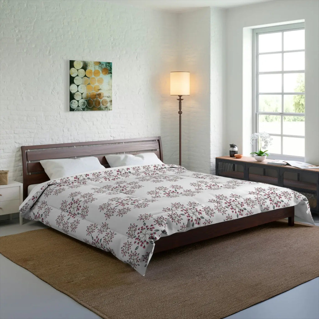 Spring Floral Quilt – Eco-friendly Soft Bedding - Dipaliz