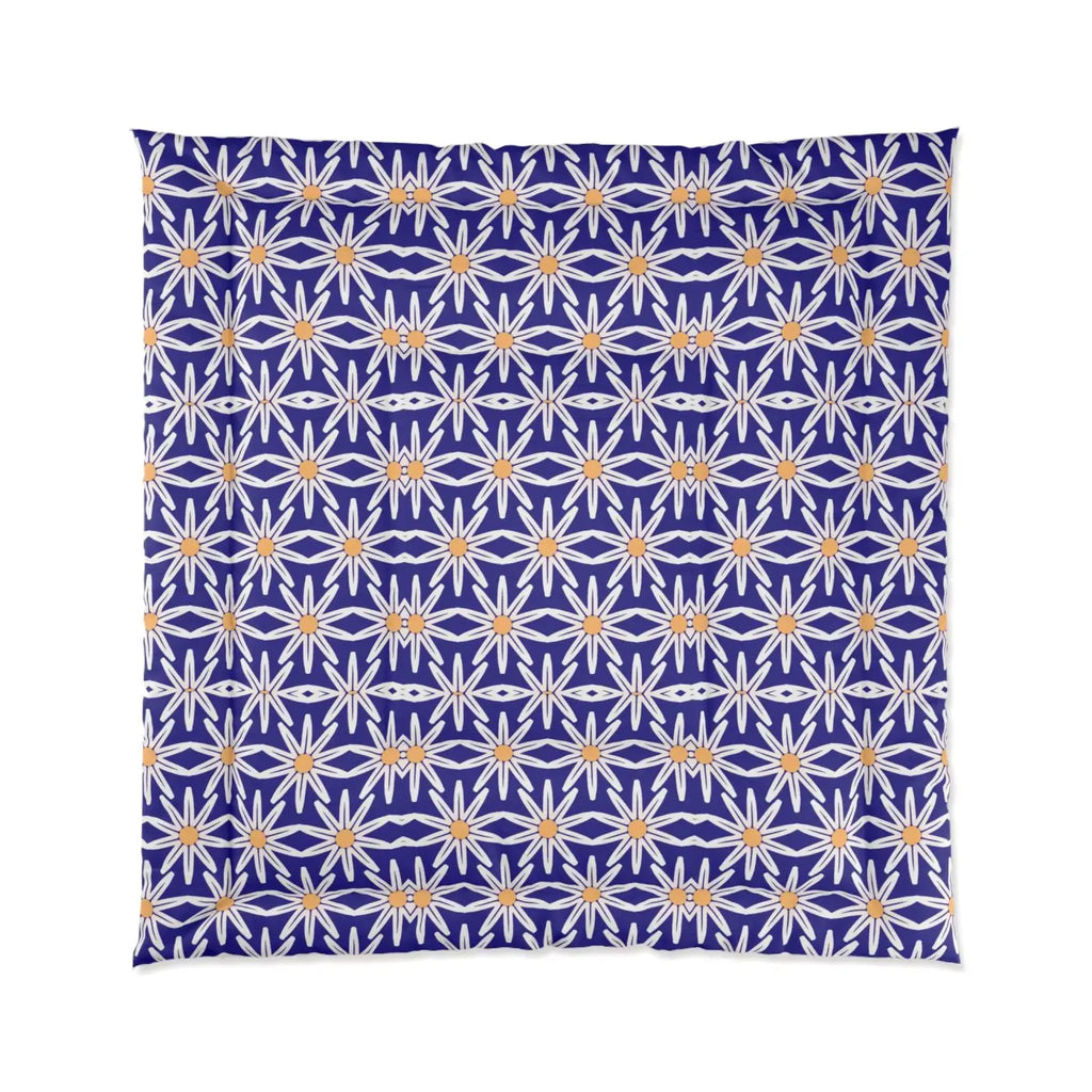 White Flowers Comforter – Eco-friendly Gift - Dipaliz