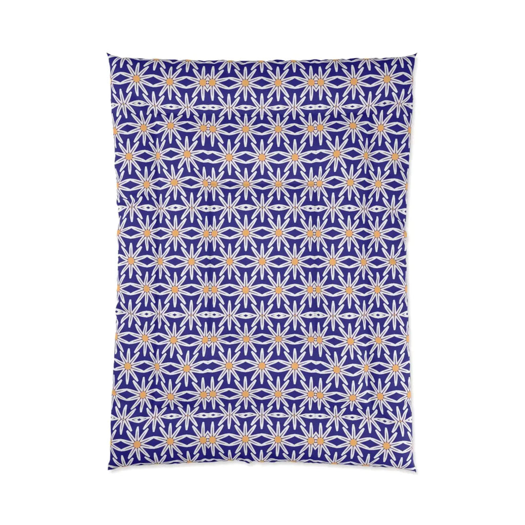 White Flowers Comforter – Eco-friendly Gift - Dipaliz