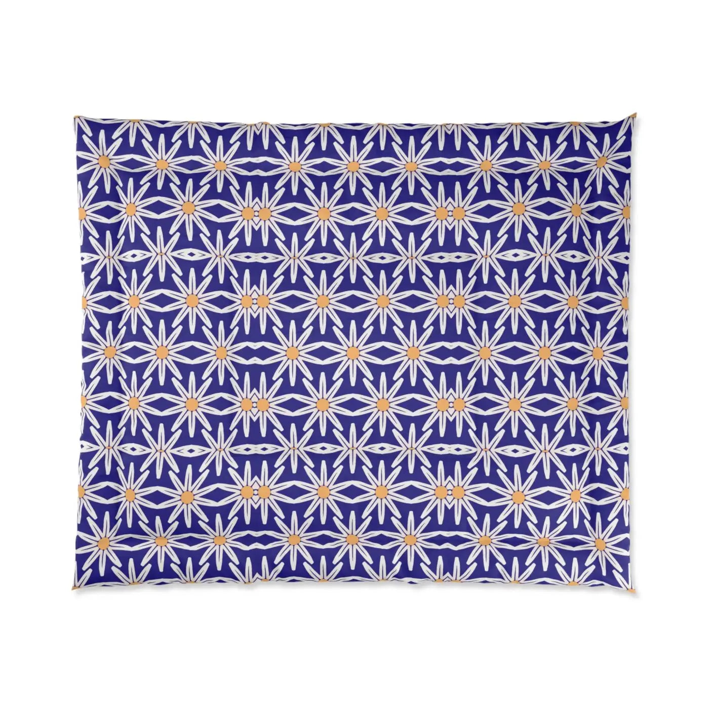 White Flowers Comforter – Eco-friendly Gift - Dipaliz