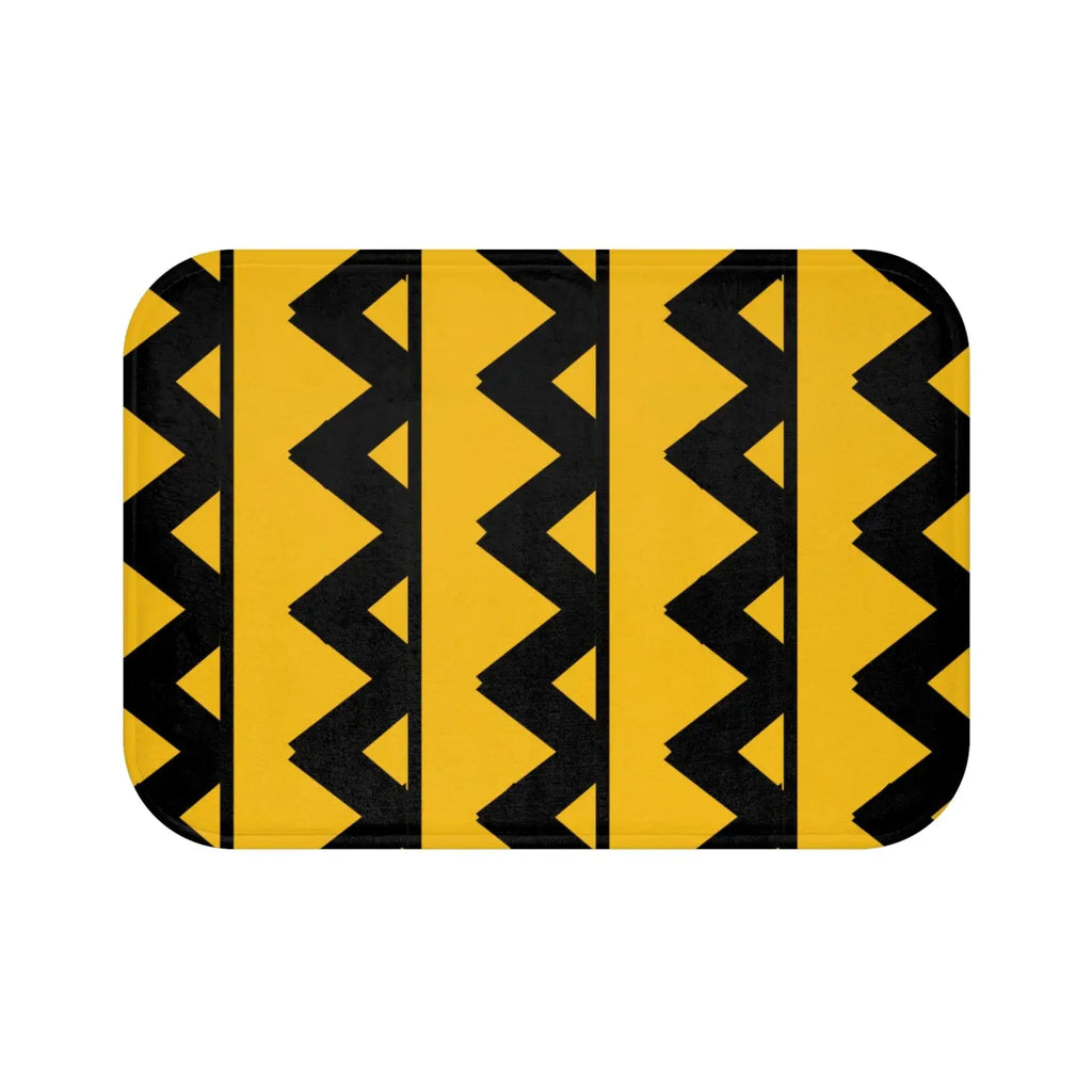 Zigzag Pattern Bath Mat – Eco-friendly Gift - Dipaliz