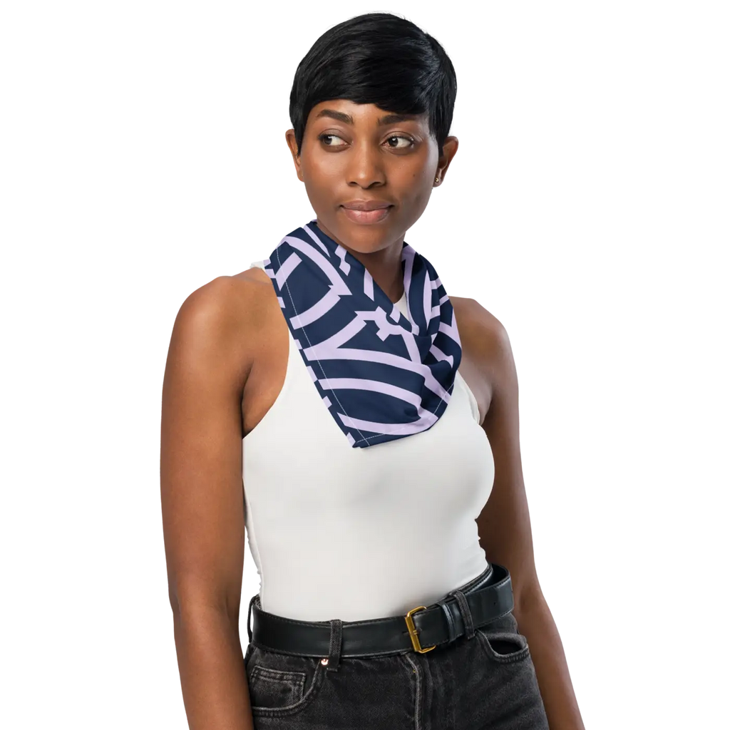 Dark Blue Bandana – Eco Friendly Recycled - Dipaliz
