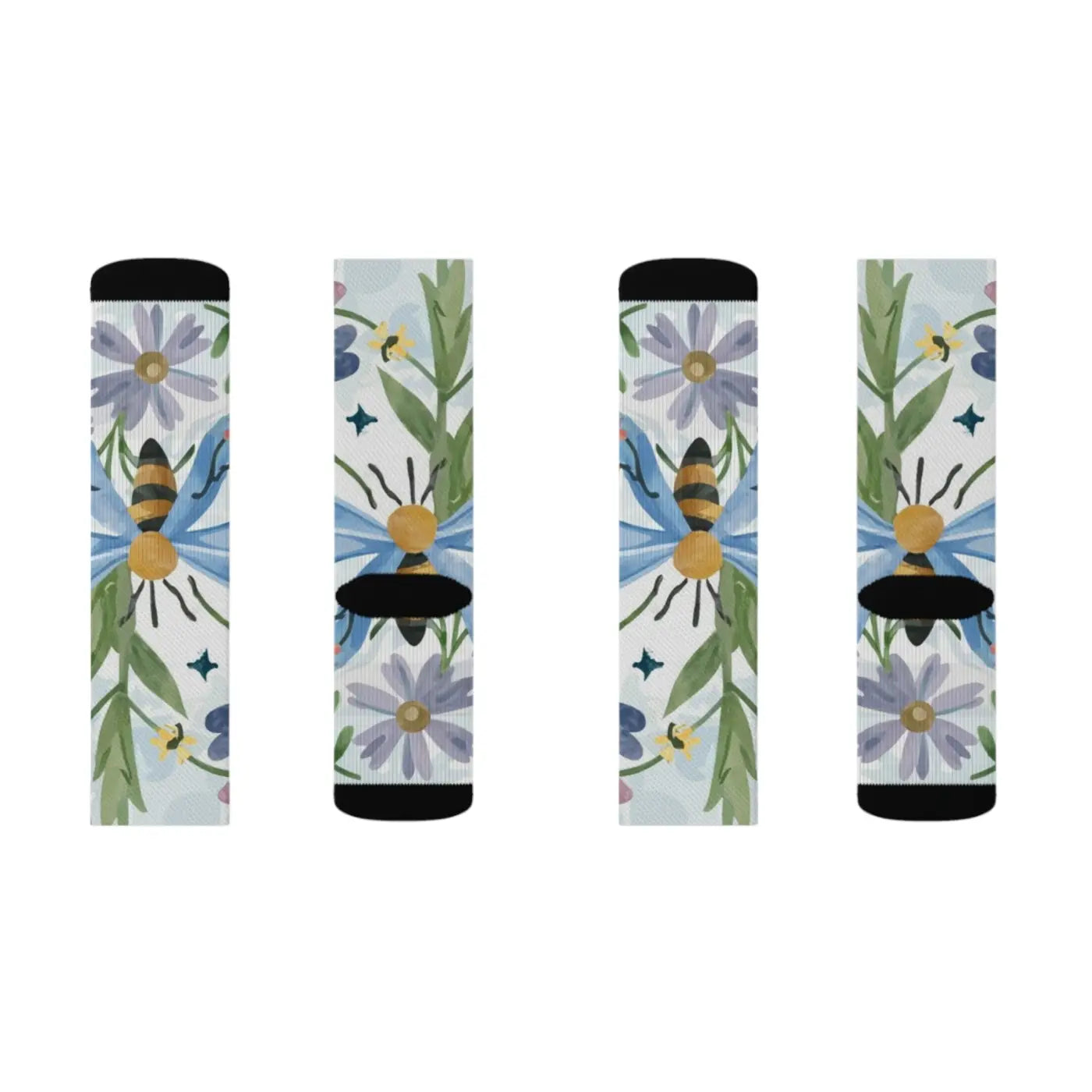 Nature Pattern Sublimation Socks – Eco-friendly - Dipaliz