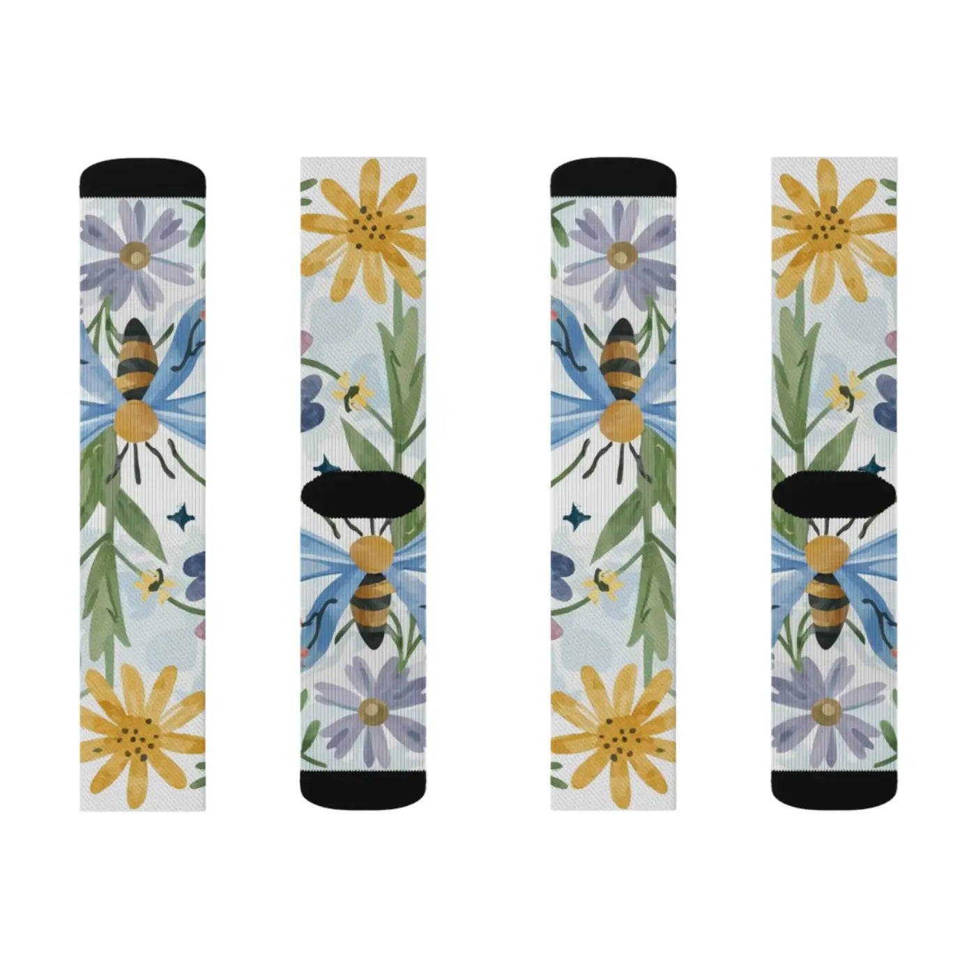 Nature Pattern Sublimation Socks – Eco-friendly - Dipaliz