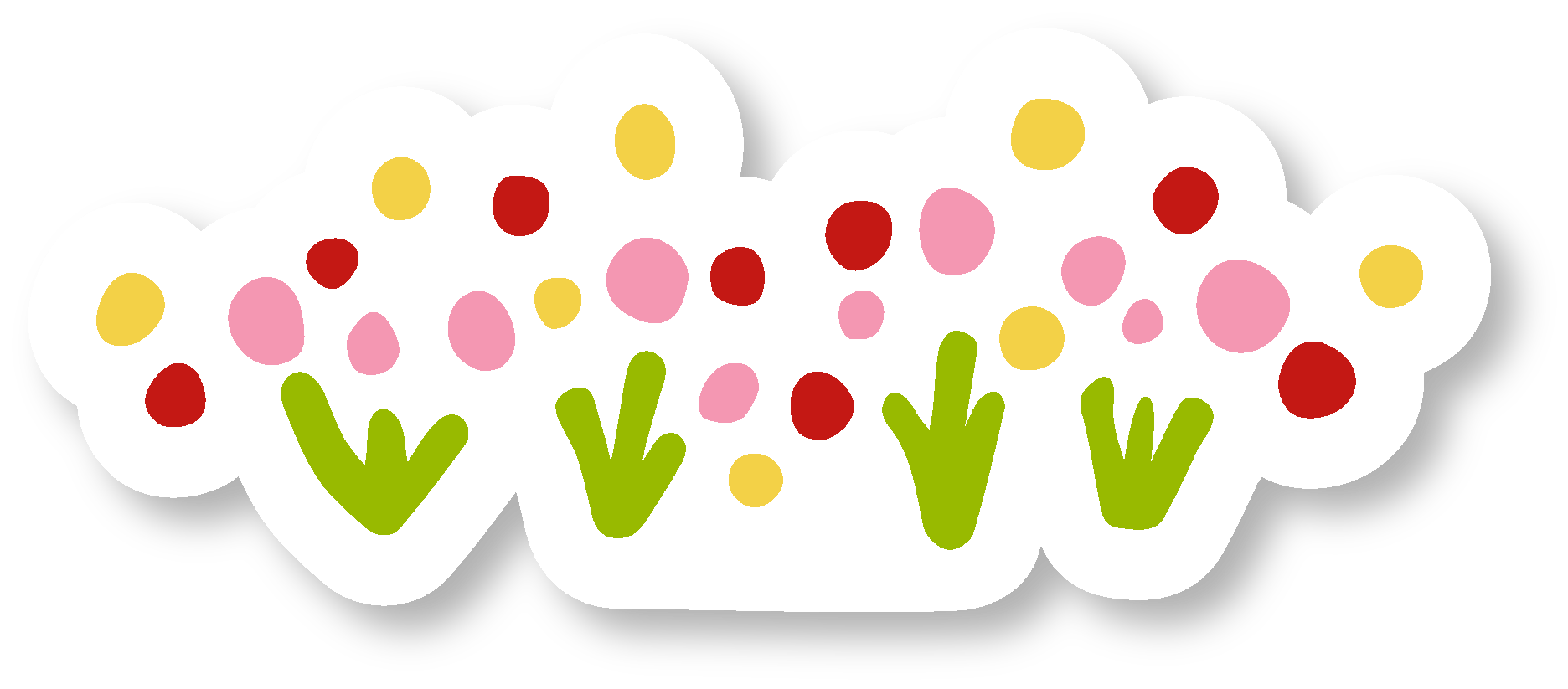"Green Cities" Assorted Hand-drawn Adorable Individual Stickers - S, M, L (Grow & Bloom / Celebrate Pollinators)