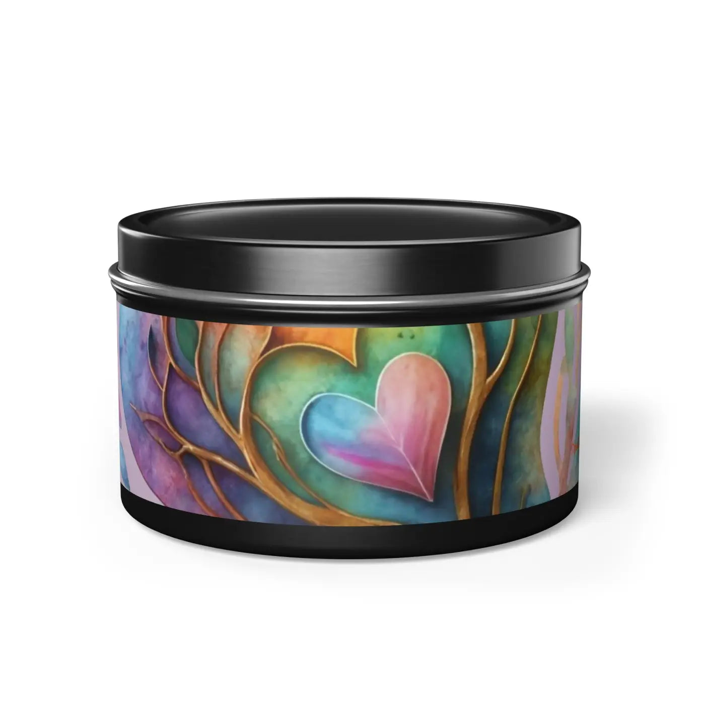 Heart Candle – Eco-friendly Soy Tin - Dipaliz