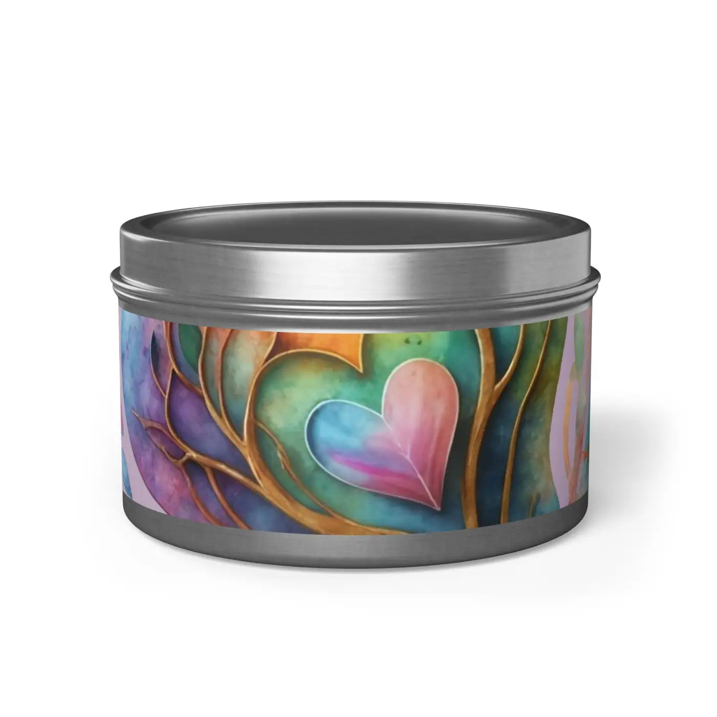 Heart Candle – Eco-friendly Soy Tin - Dipaliz