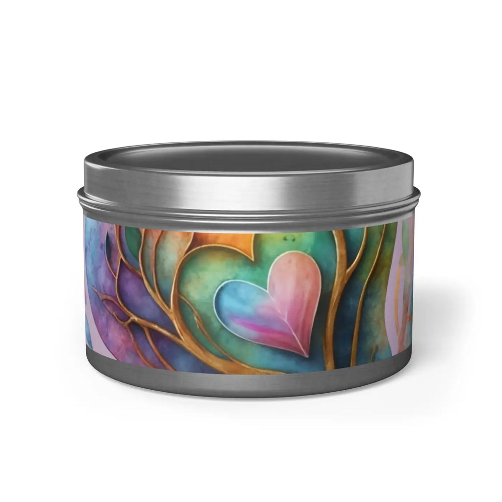 Heart Candle – Eco-friendly Soy Tin - Dipaliz