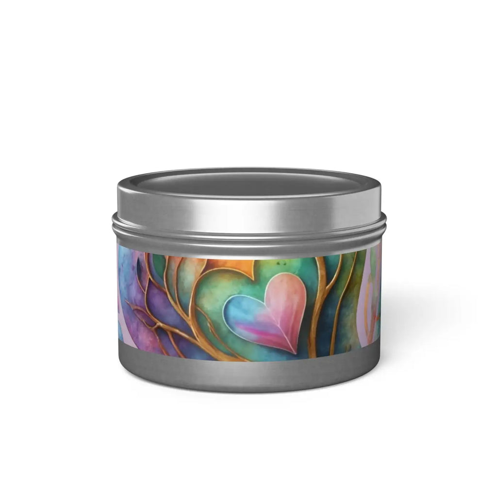 Heart Candle – Eco-friendly Soy Tin - Dipaliz
