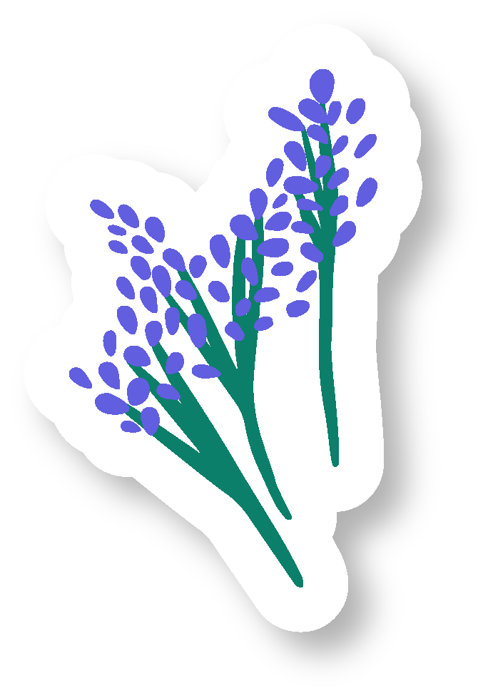 "Grow & Bloom" Assorted Hand-Drawn Adorable Individual Stickers (S, M, L)