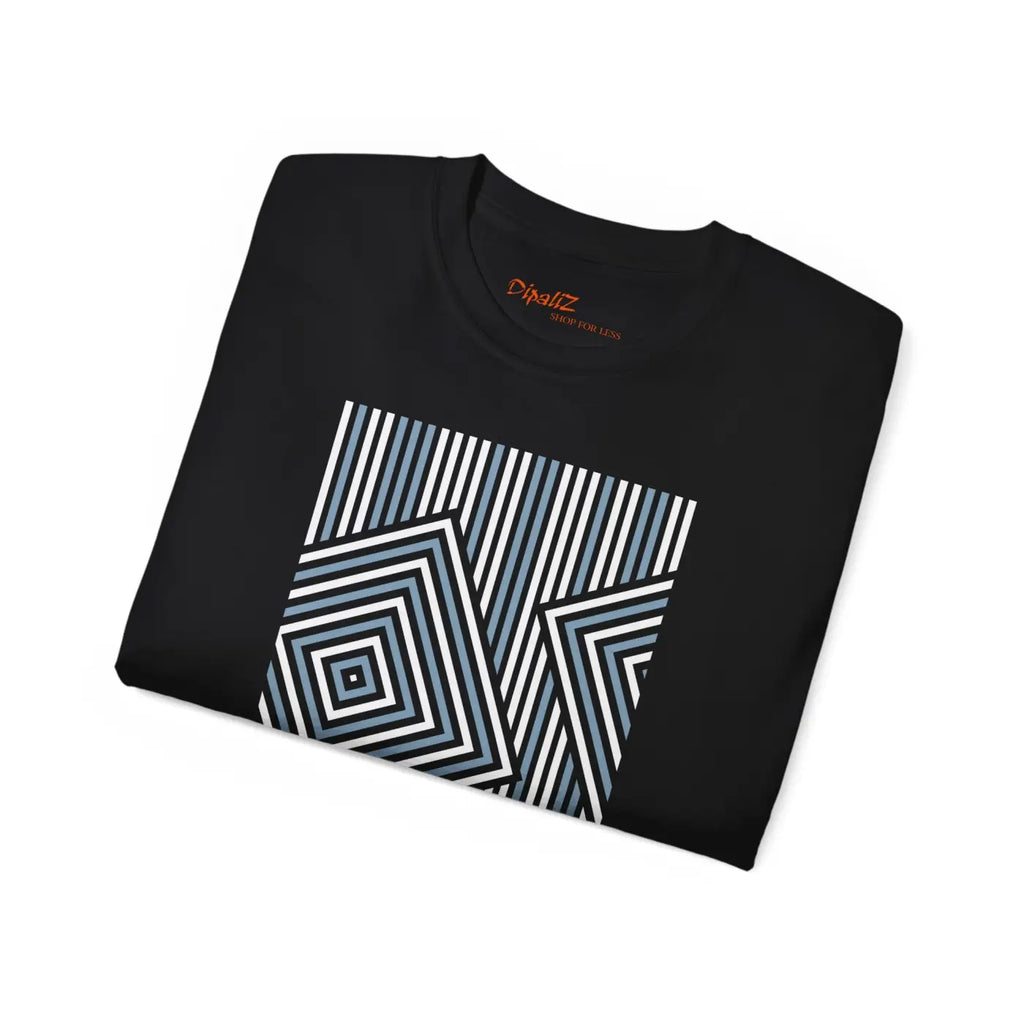Abstract Lines T-shirt – Eco-friendly Clothing - Dipaliz