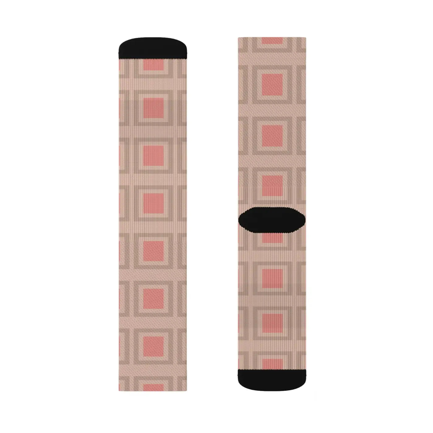 Abstract Pattern Sublimation Socks – Eco-friendly - Dipaliz