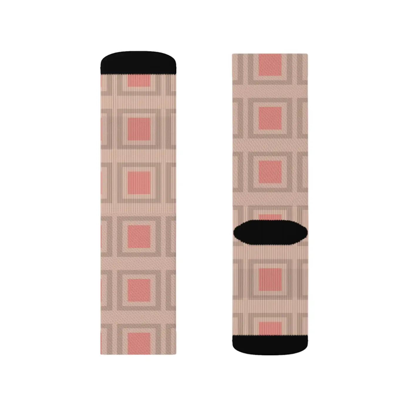 Abstract Pattern Sublimation Socks – Eco-friendly - Dipaliz