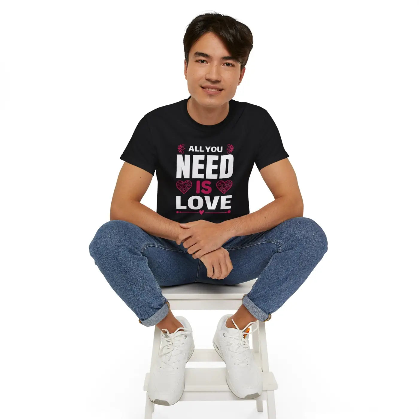All you Need is Love Tee – Eco-friendly Gift - Dipaliz