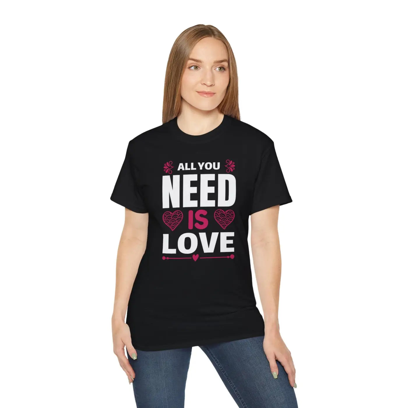 All you Need is Love Tee – Eco-friendly Gift - Dipaliz