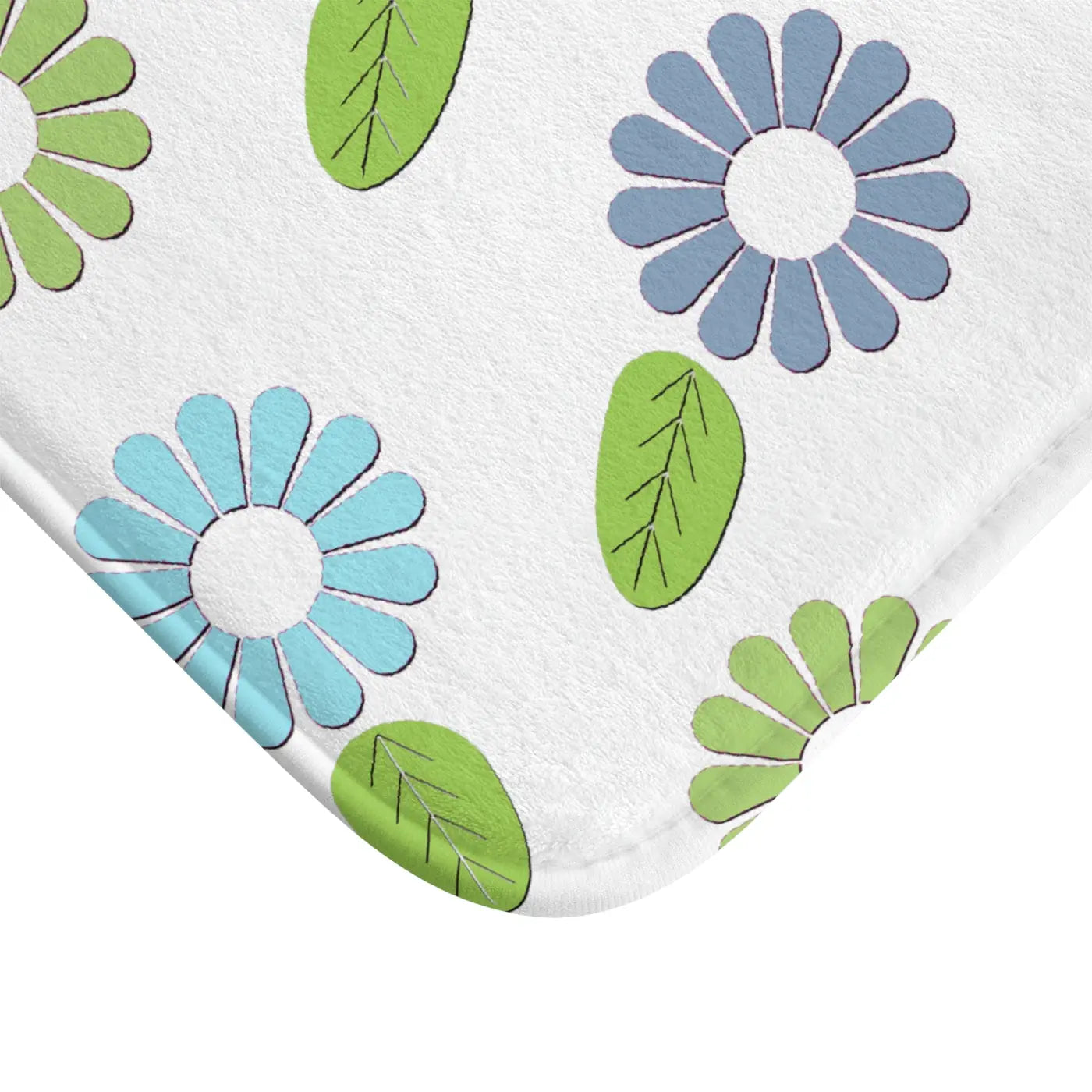 Colorful Flowers Bath Mat – Eco-friendly Gift - Dipaliz