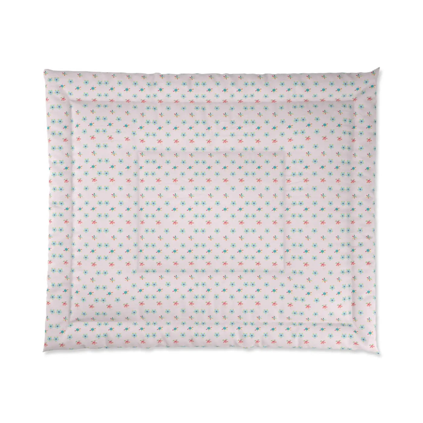Floral Quilt Colorful Flowers – Eco Friendly - Dipaliz
