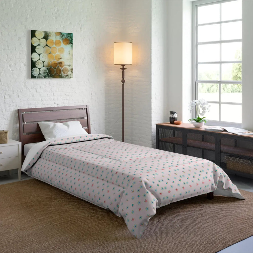 Floral Quilt Colorful Flowers – Eco Friendly - Dipaliz