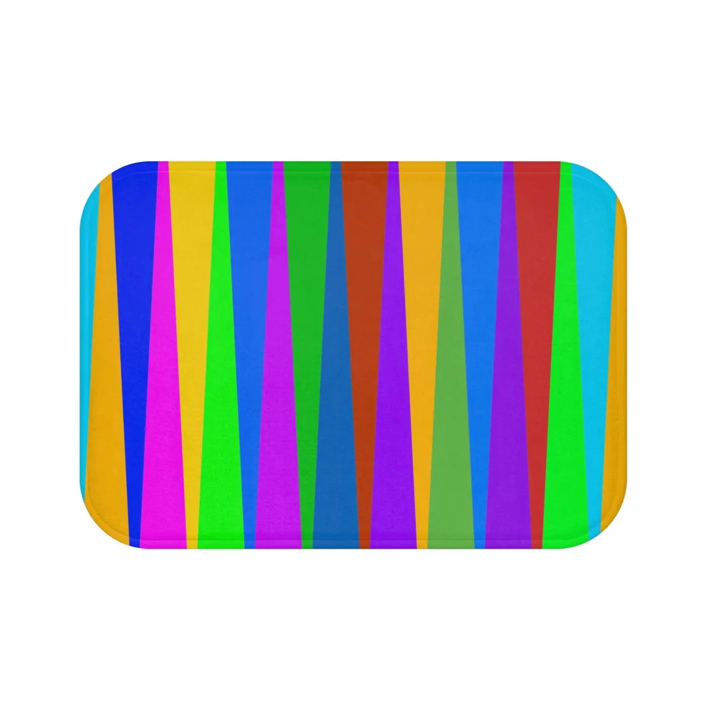 Colorful Stripes Bath Mat – Eco-friendly Gift - Dipaliz