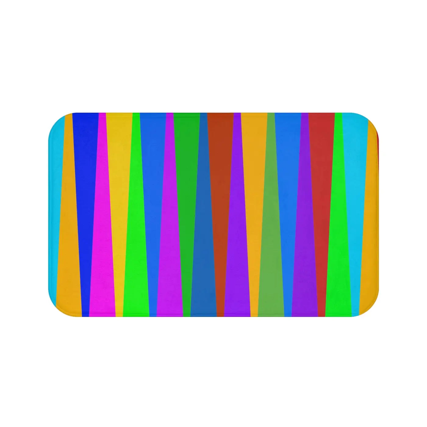 Colorful Stripes Bath Mat – Eco-friendly Gift - Dipaliz