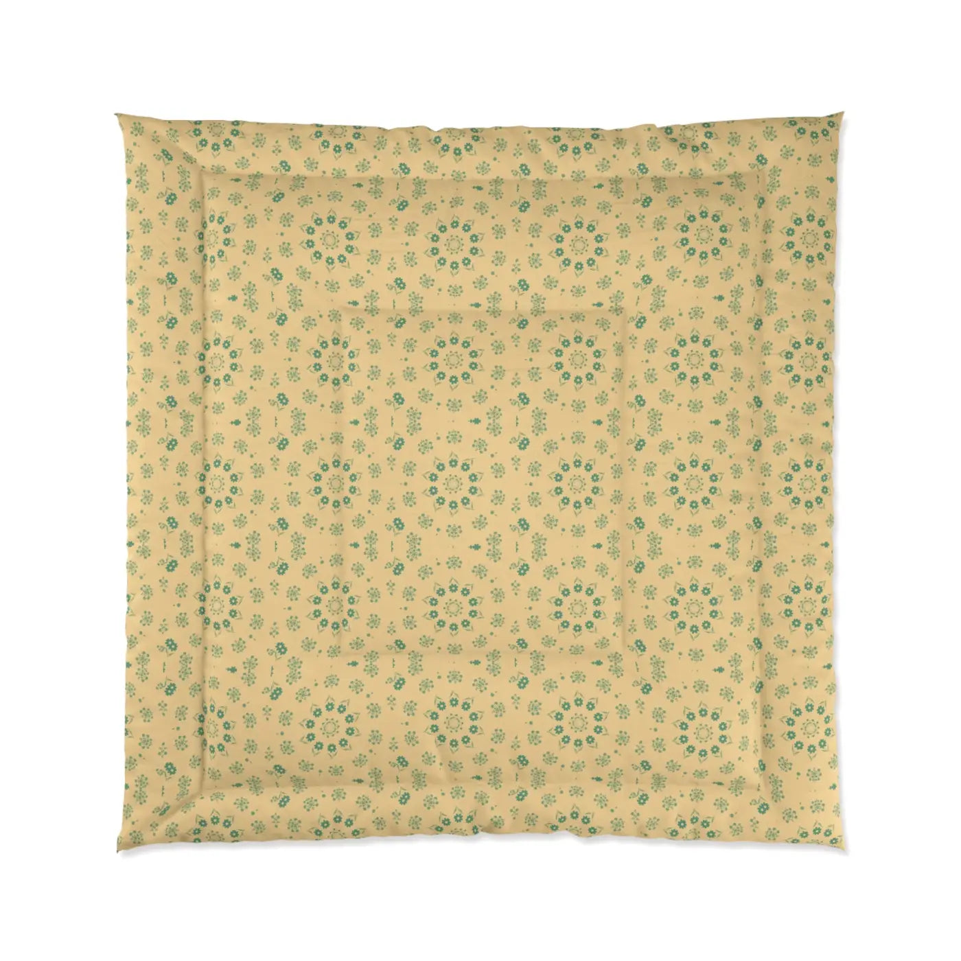 Floral Print Comforter – Eco-friendly Polyester - Dipaliz