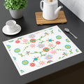 Vibrant Flowers Placemat – Eco-friendly Gift - Dipaliz