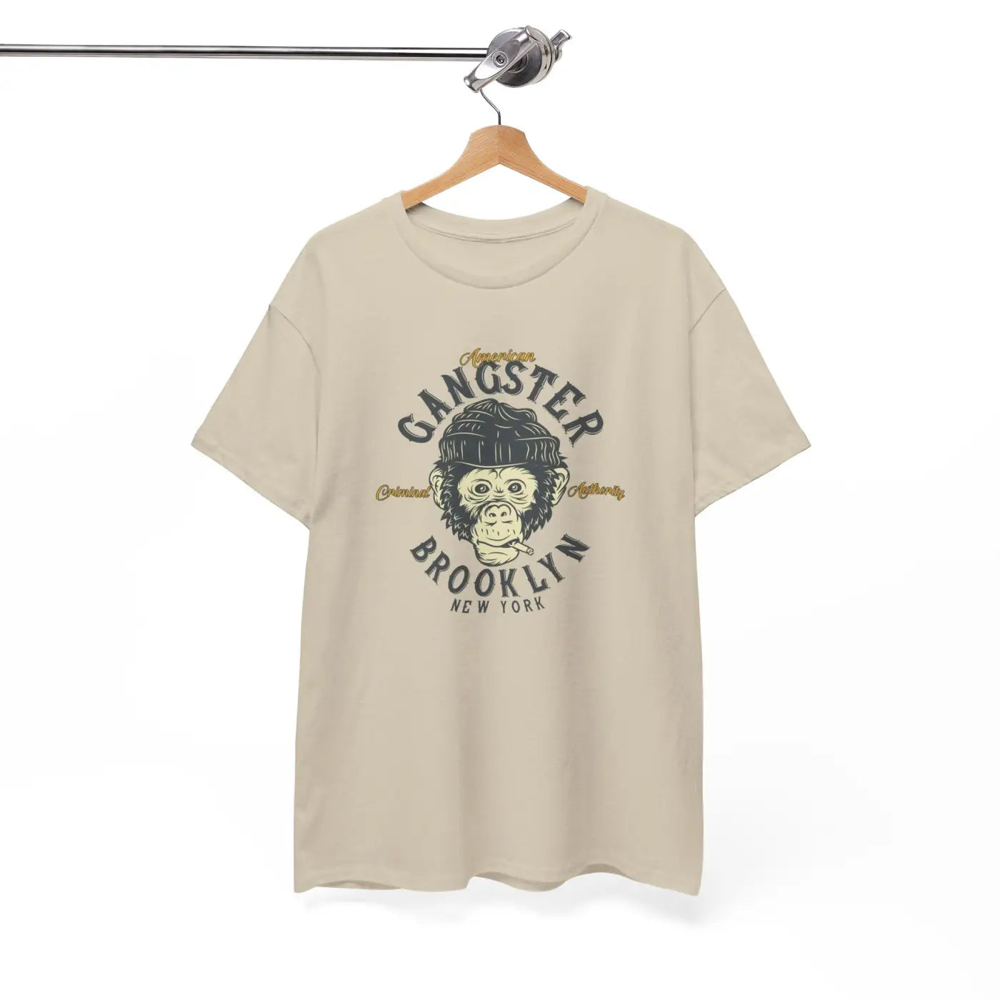 Gangster Brooklyn T-shirt – Eco-friendly Cotton - Dipaliz