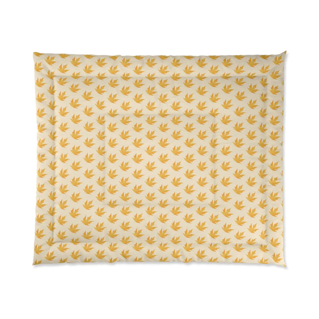 Maple Leaf Comforter – Eco-friendly Fall Bedding - Dipaliz