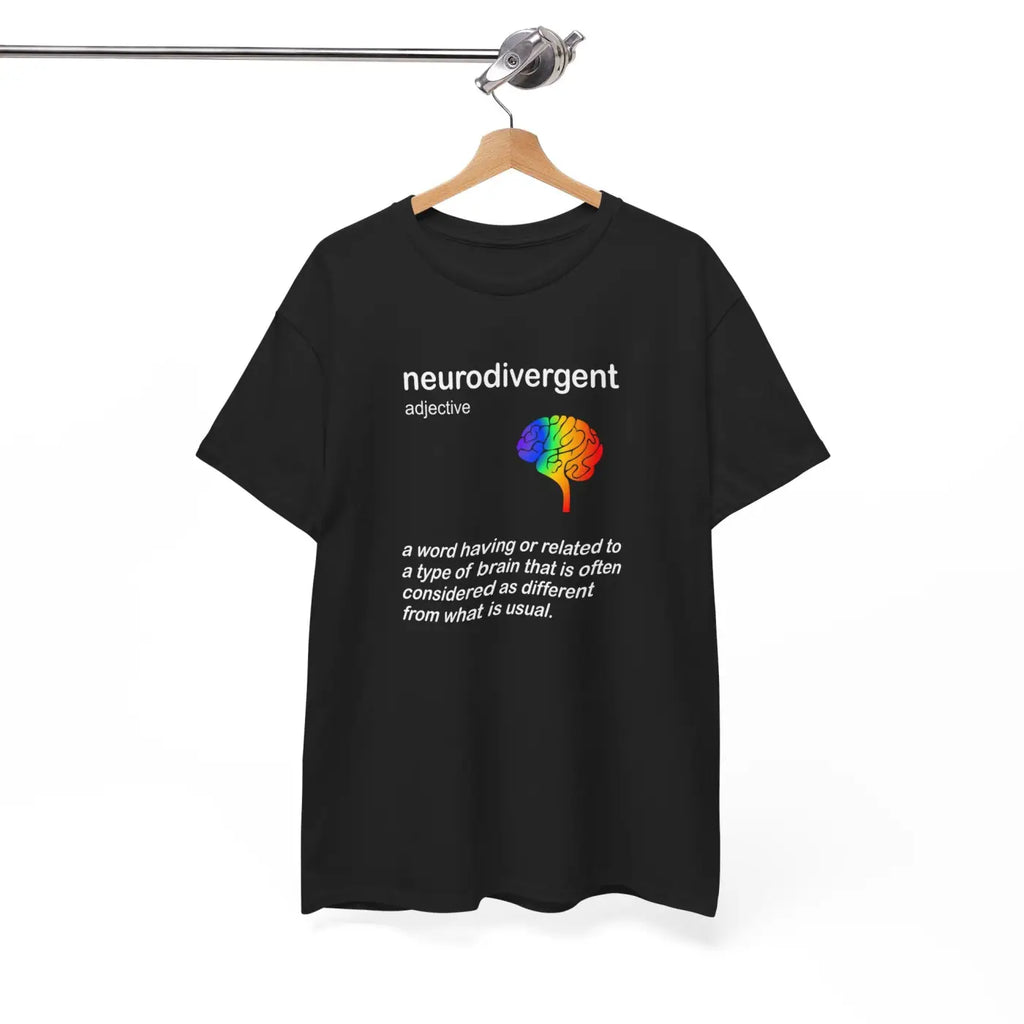 Neurodivergent T-shirt – Eco-friendly Cotton - Dipaliz