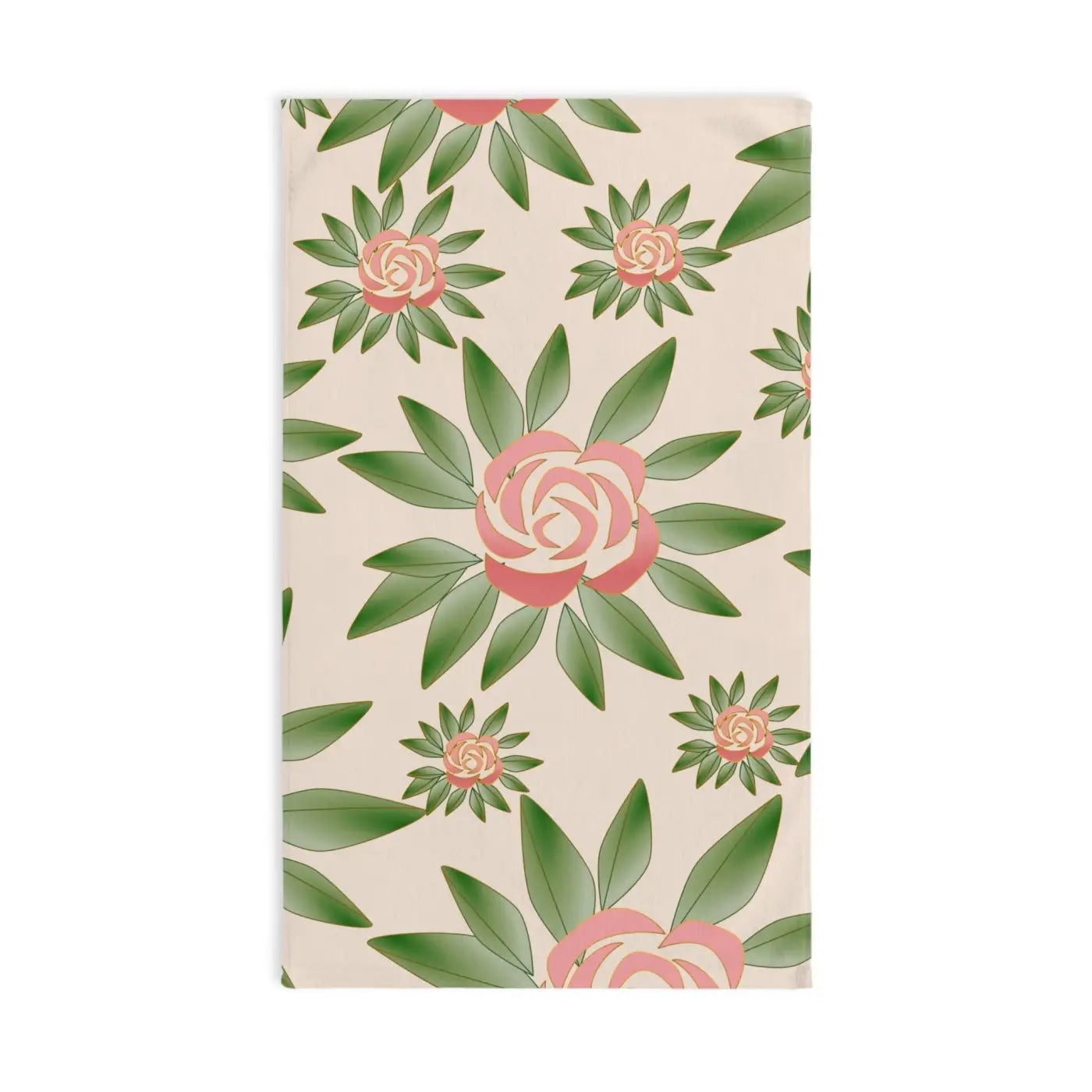 Roses Printed Hand Towel – Eco-friendly Gift - Dipaliz