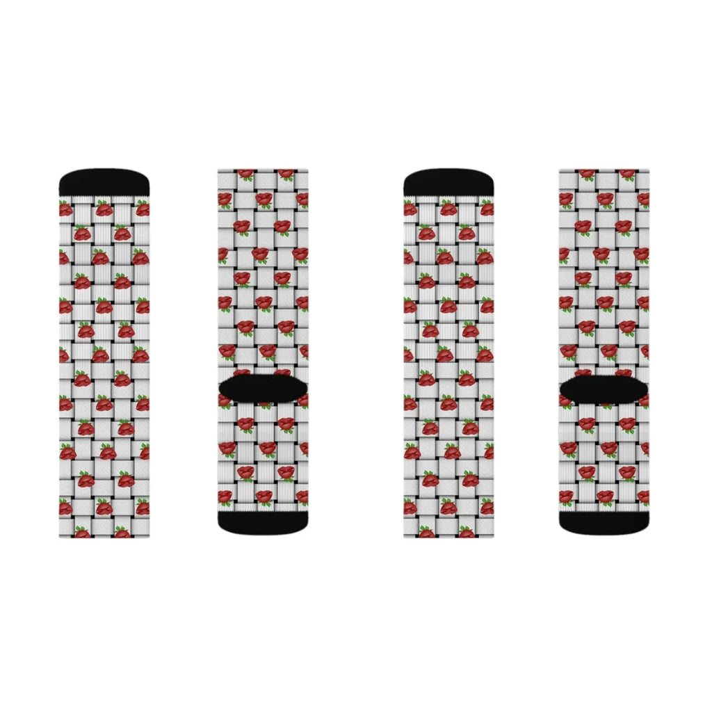 Weaved Pattern Socks – Eco-friendly Gift - Dipaliz