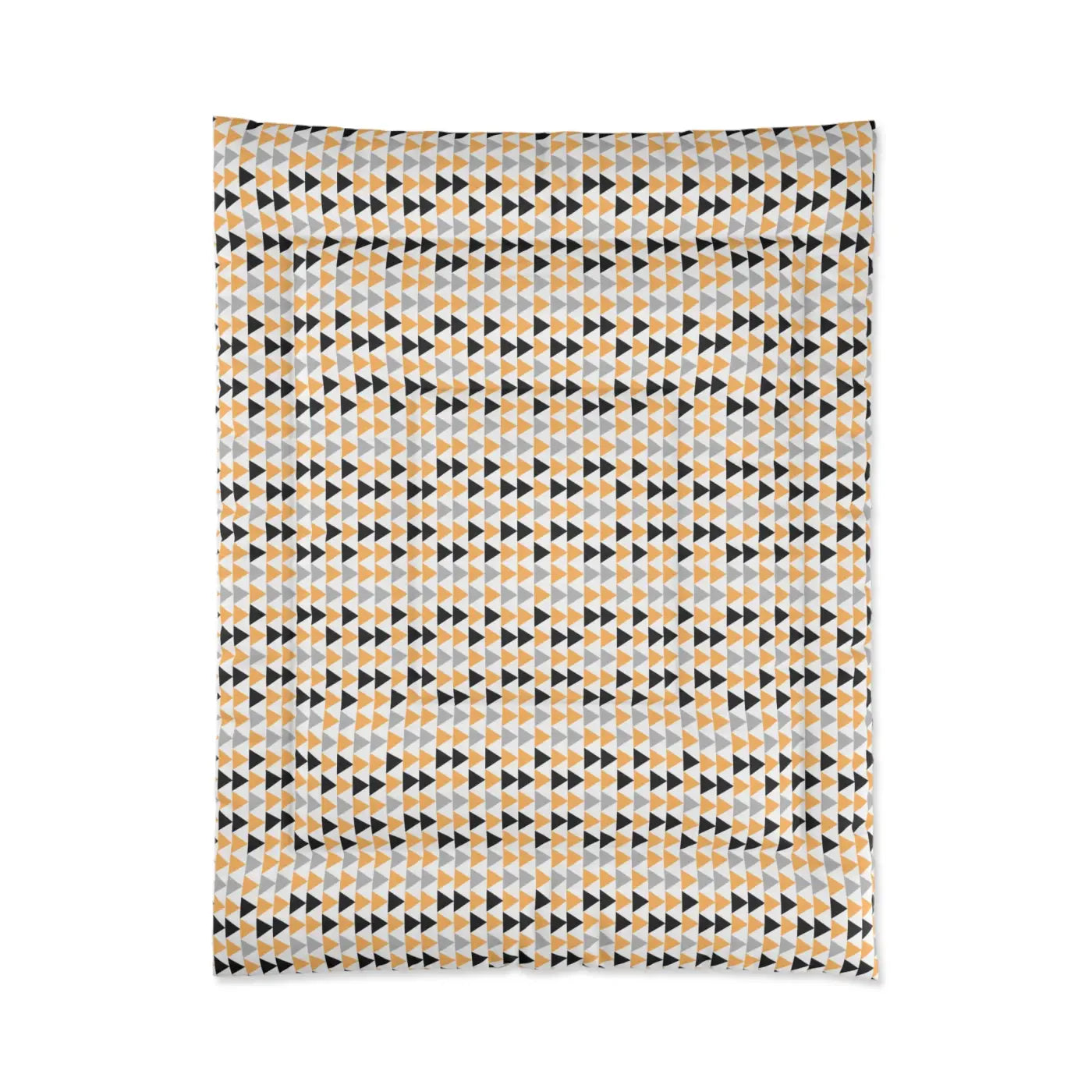 Black Triangles Comforter – Eco-friendly Gift - Dipaliz