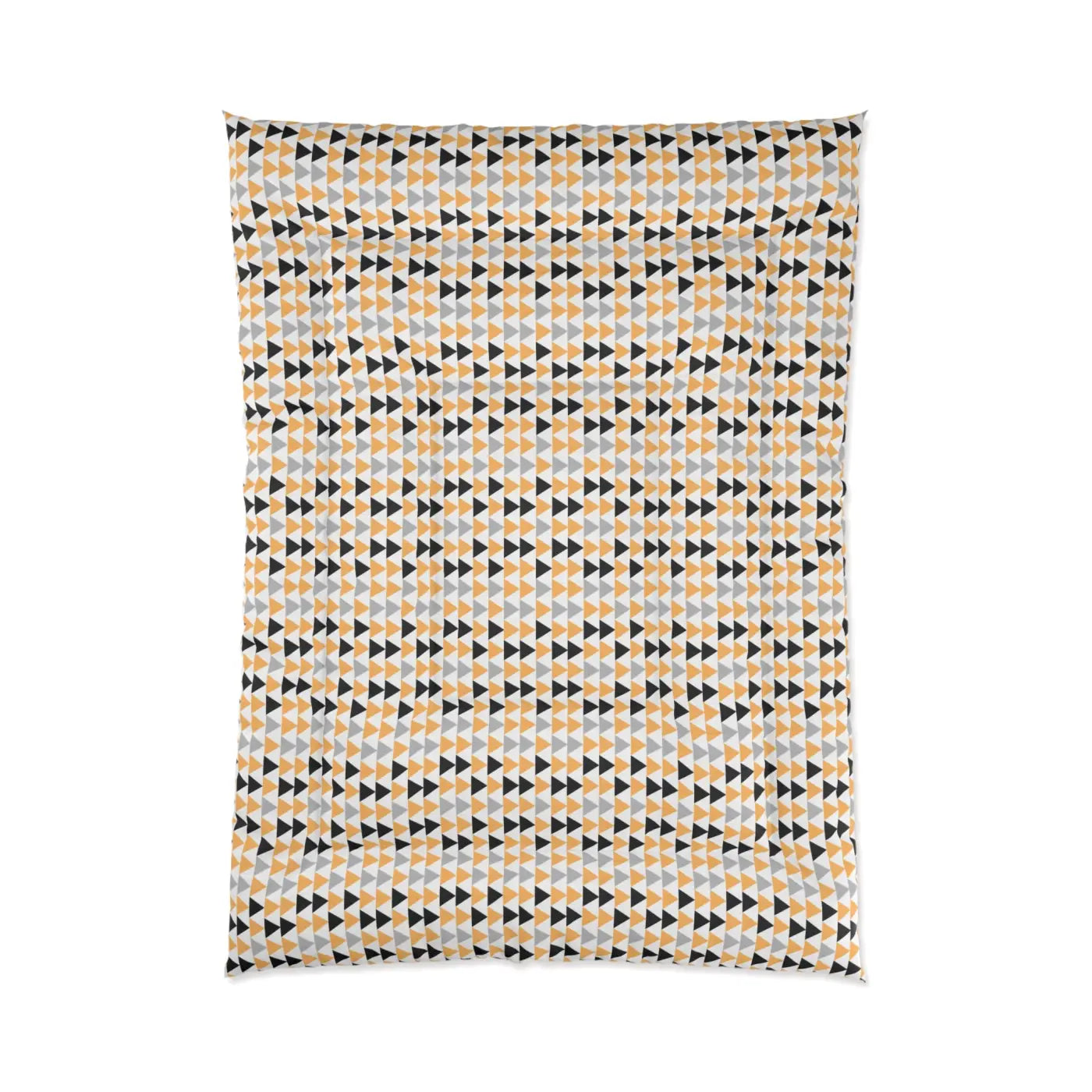 Black Triangles Comforter – Eco-friendly Gift - Dipaliz