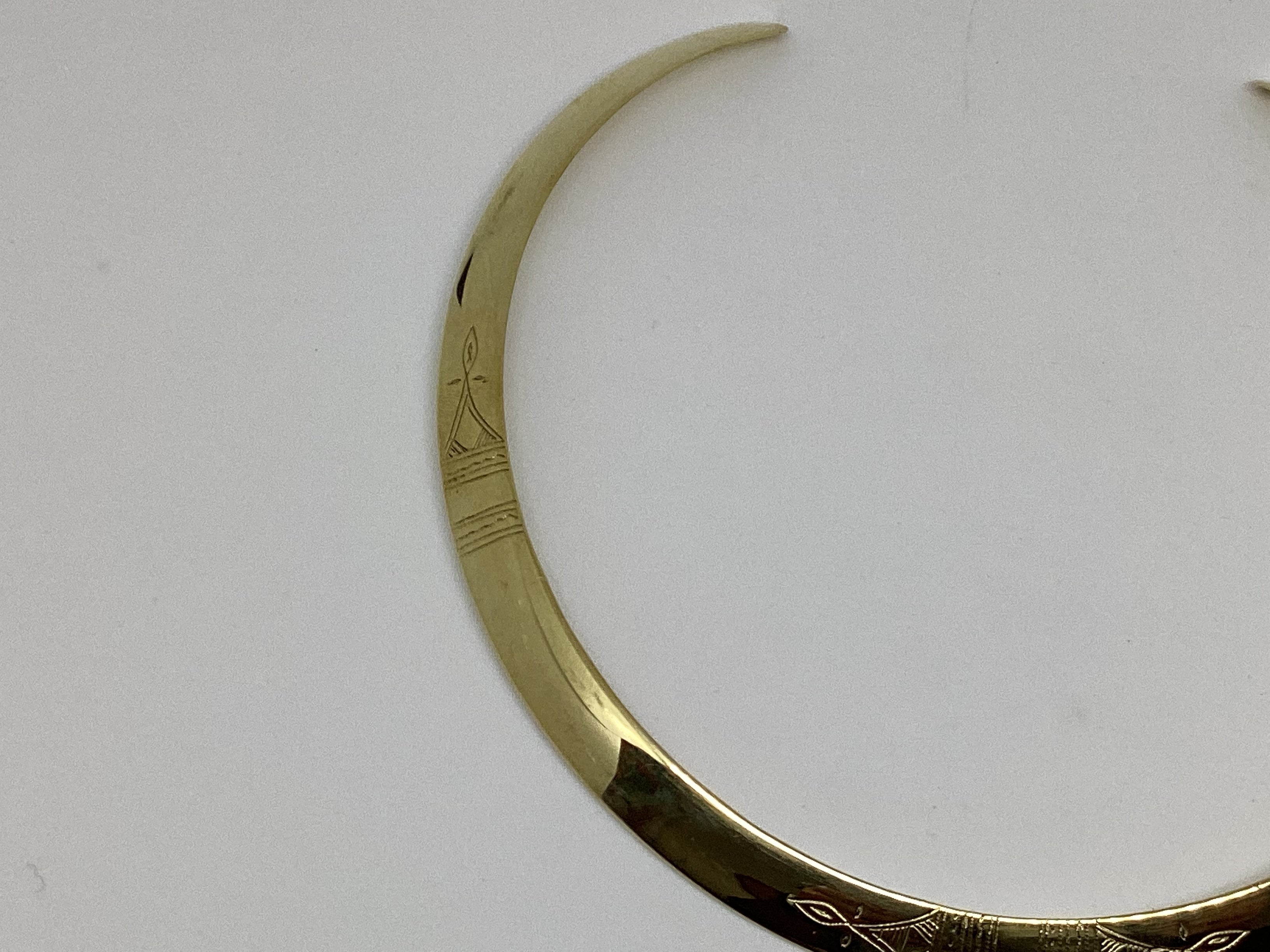 Tuareg hammered choker