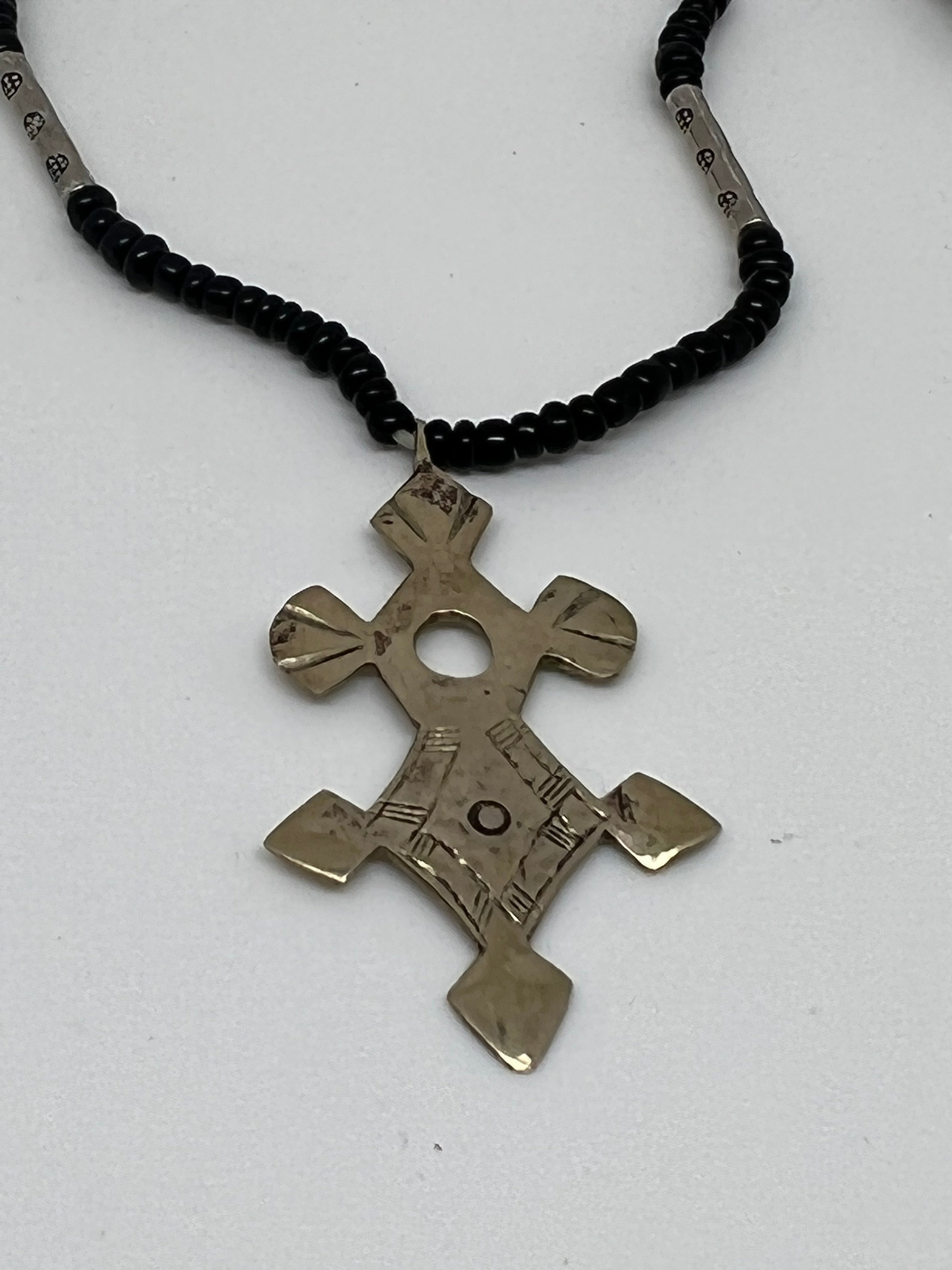Tuareg cross necklace