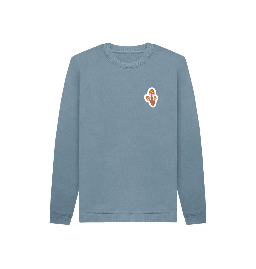 Cozy Mushroom Pullover Sweatshirt (Kids)