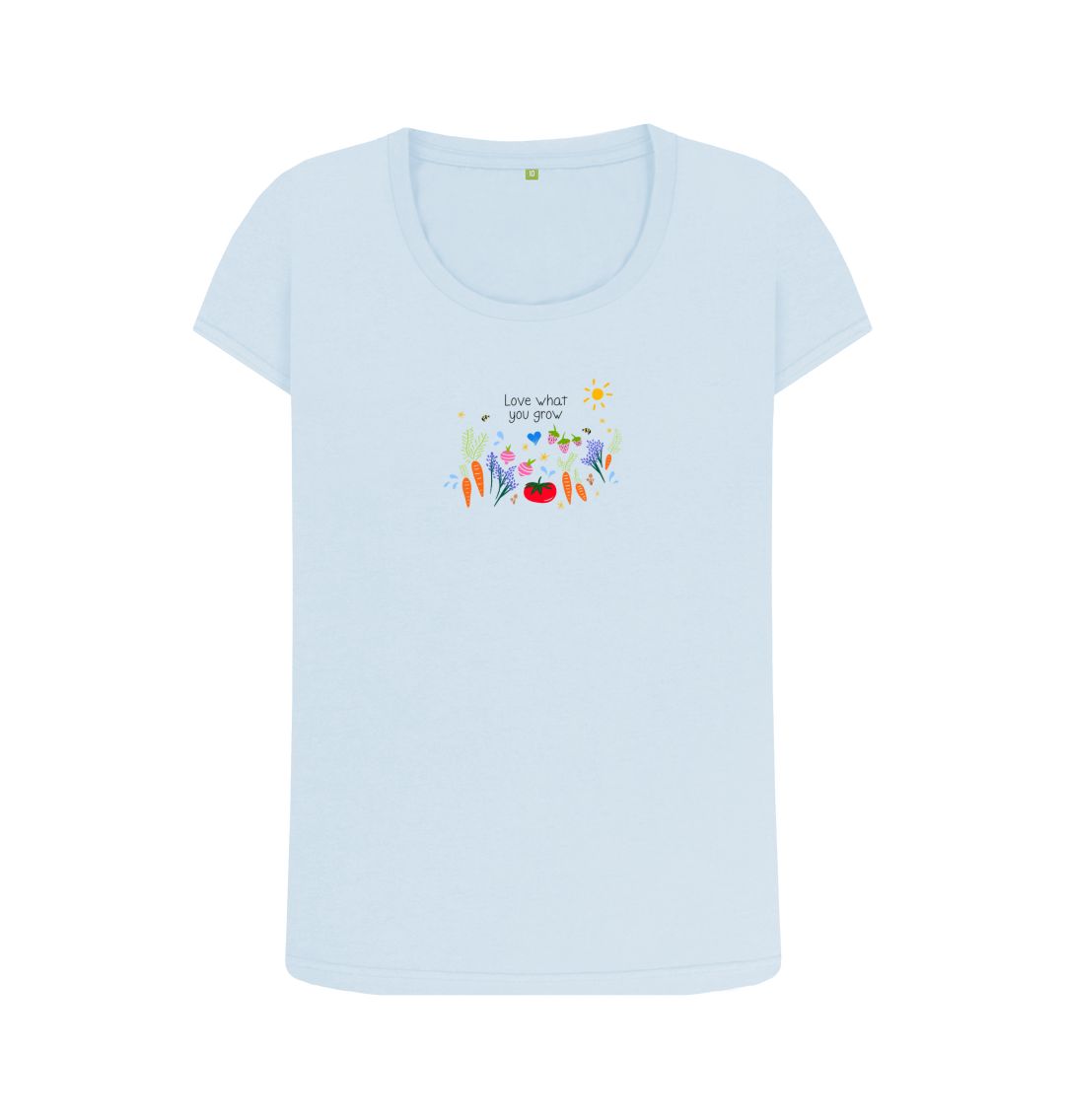 Love What You Grow "Garden Party" Scoop Neck T-Shirt (Adult)